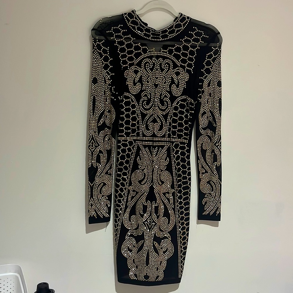 Beautiful gold and black dress